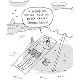 Urlaubs-Cartoons: So anstrengend können Ferien sein
