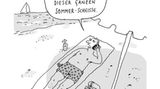 Urlaubs-Cartoons: So anstrengend können Ferien sein