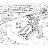 Urlaubs-Cartoons: So anstrengend können Ferien sein