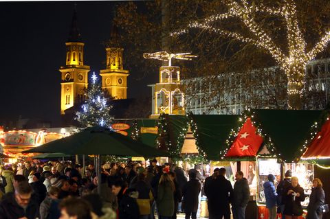 Weihnachtsmarkt in Ludwigshafen