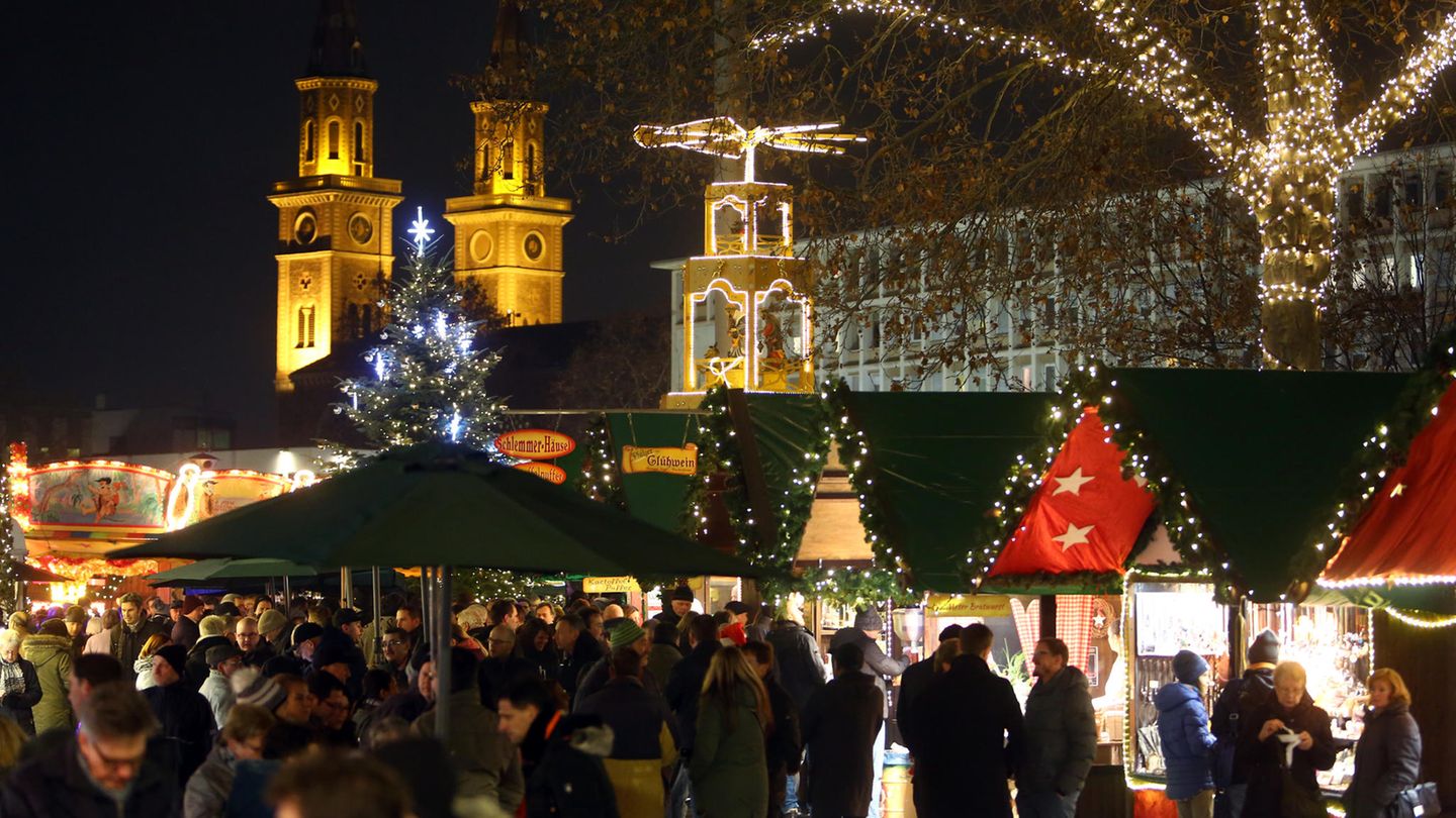 Weihnachtsmarkt in Ludwigshafen