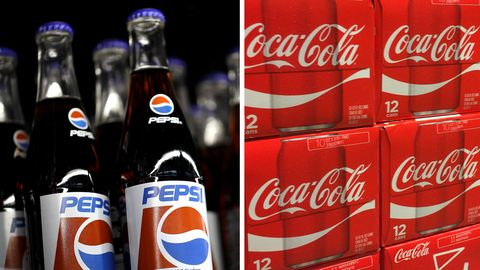 Pepsi gegen Coca Cola
