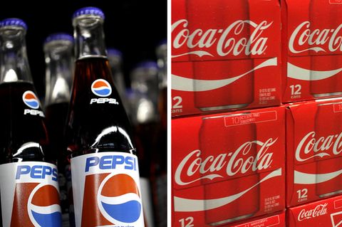 Pepsi gegen Coca Cola