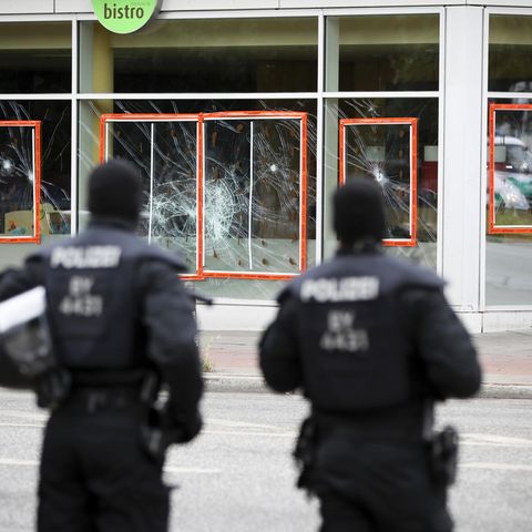 Die Polizei hatte rund um den G20-Gipfel viel zu tun - auch jede Menge Falschnachrichten musste sie dementieren