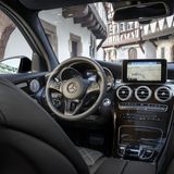 Der Innenraum des Mercedes GLC 250d 4matic