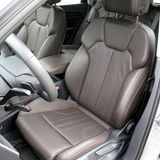 Sehr bequeme Ledersitze im Audi Q5 2.0 TDI Quattro