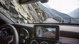 Der Bildschirm im Mercedes GLC 250d 4matic