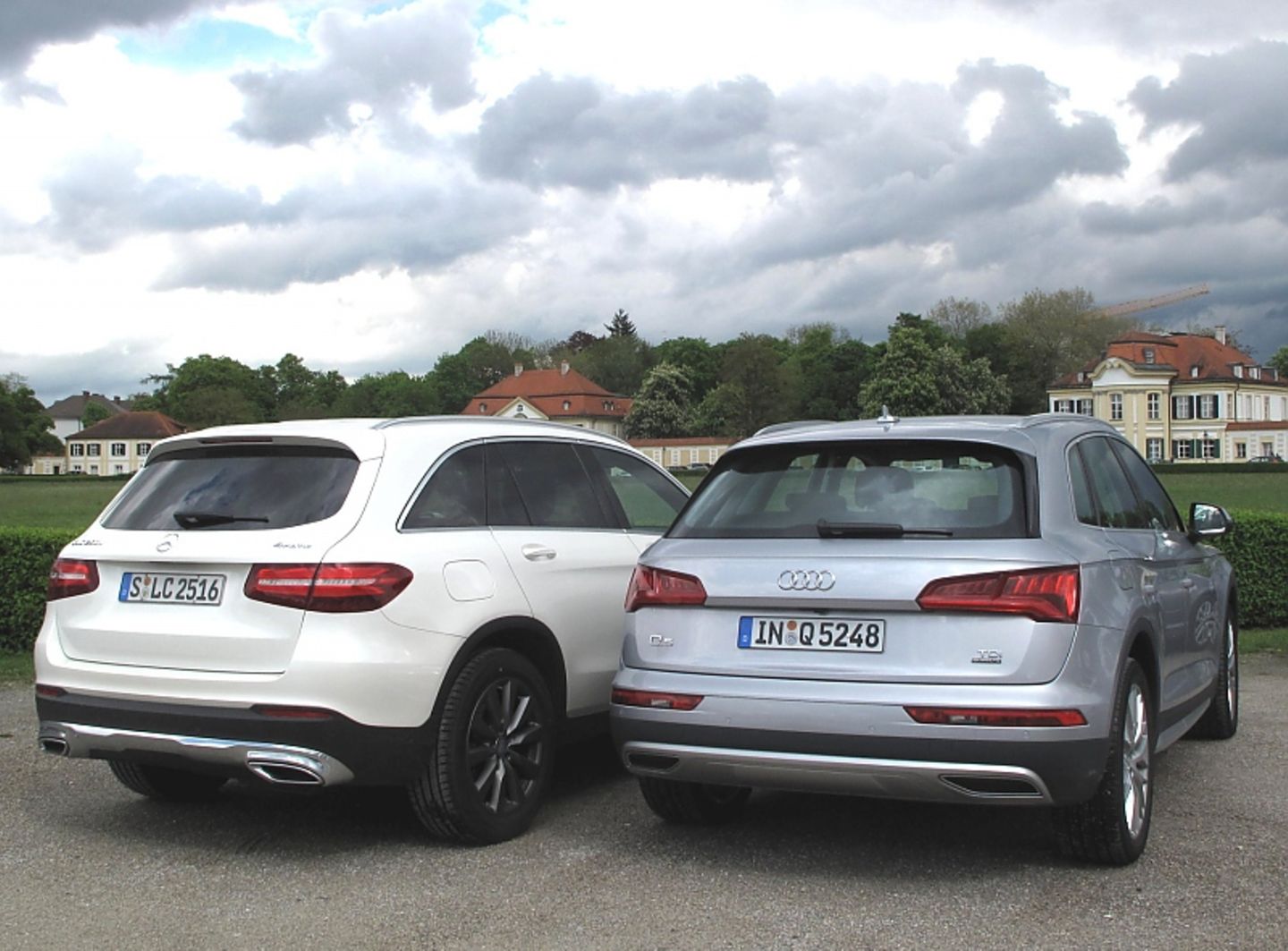 Mercedes GLC 250d 4matic - Audi Q5 2.0 TDI Quattro