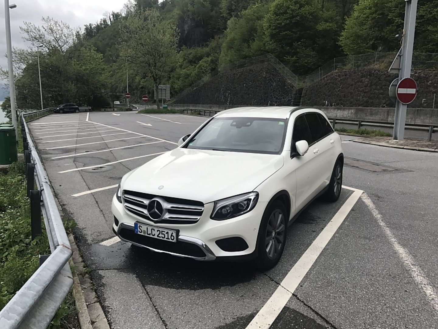 Mercedes GLC 250d - er gab sich mit weniger als 7,5 Litern zufrieden
