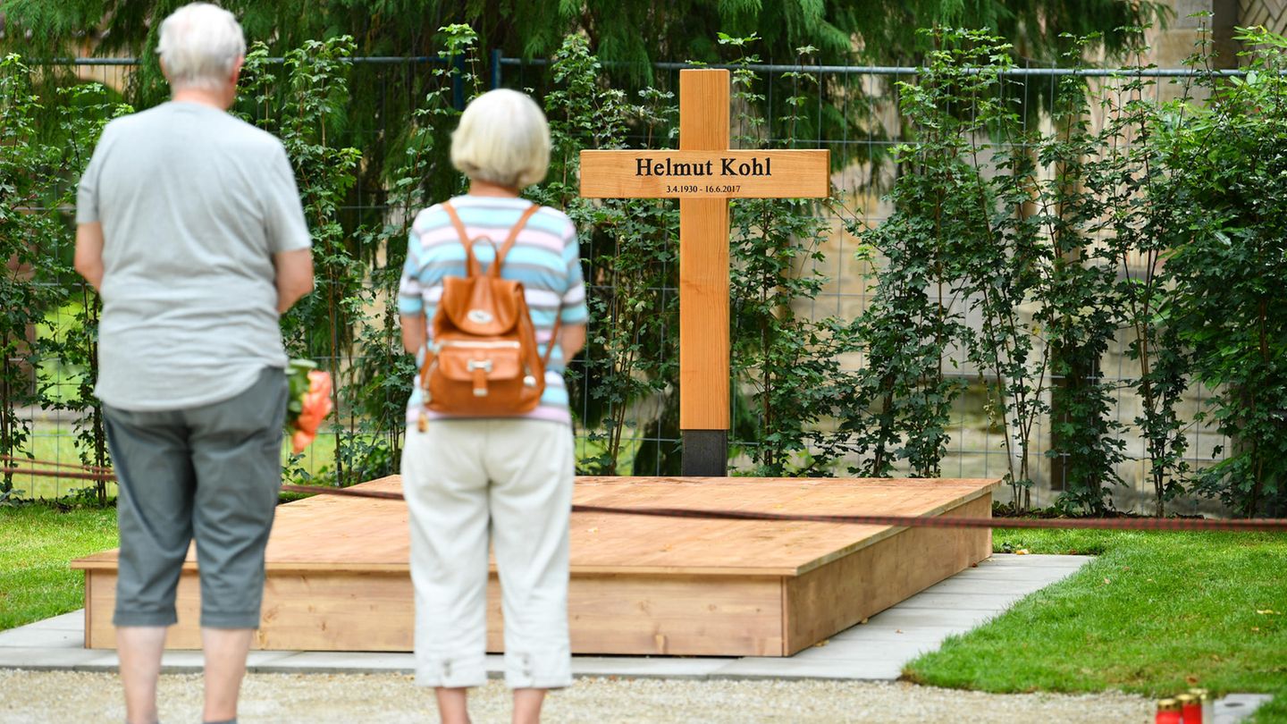 helmut Kohl - Grab - Sicherheitsdienst - Bewachung
