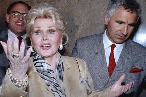 Zsa Zsa Gabor und ihr achter Ehemann Prinz Frederic von Anhalt