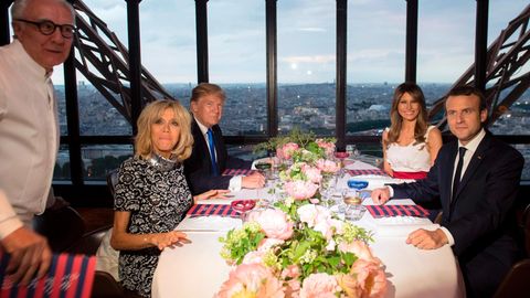 Trump bei Michelin-Koch Ducasse: Gab es wieder Steak mit Ketchup?