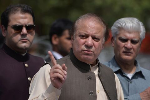 Der pakistanische Premierminister Nawaz Sharif