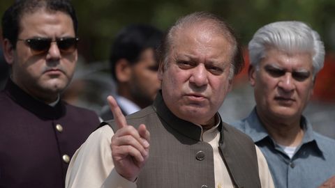 Der pakistanische Premierminister Nawaz Sharif