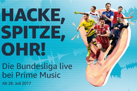 Amazon sicherte sich bereits 2016 die Rechte für die Online-Audio-Übertragung der Bundesliga-Partien