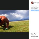 Frühsport des Präsidenten.