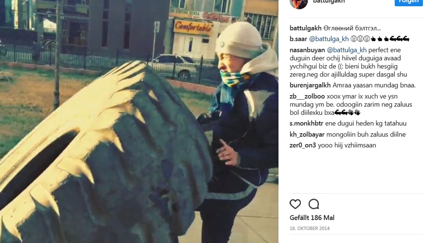 Große Reifen bringen große Stärke.