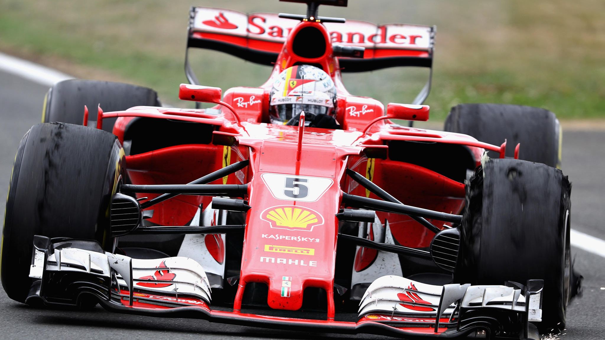 Formel 1 Reifen-Drama um Sebastian Vettel