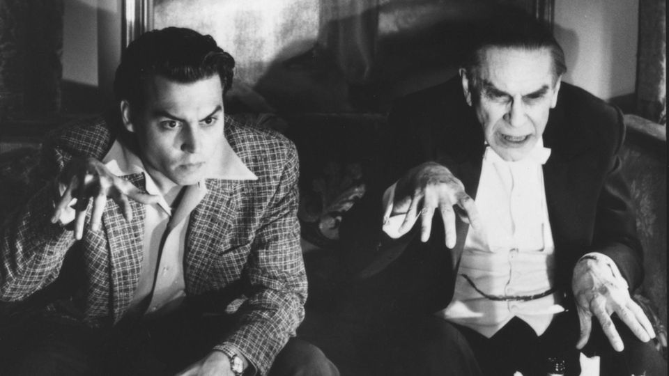 Johnny Depp und Martin Landau Johnny Depp und Martin Landau in "Ed Wood"