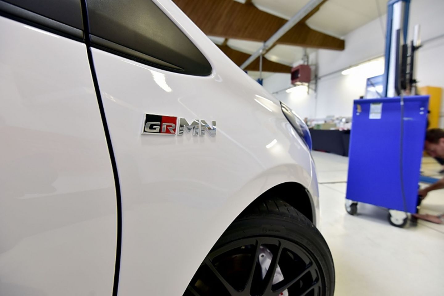 Das GRMN steht für Gazoo Racing Masters of Nürburgring.