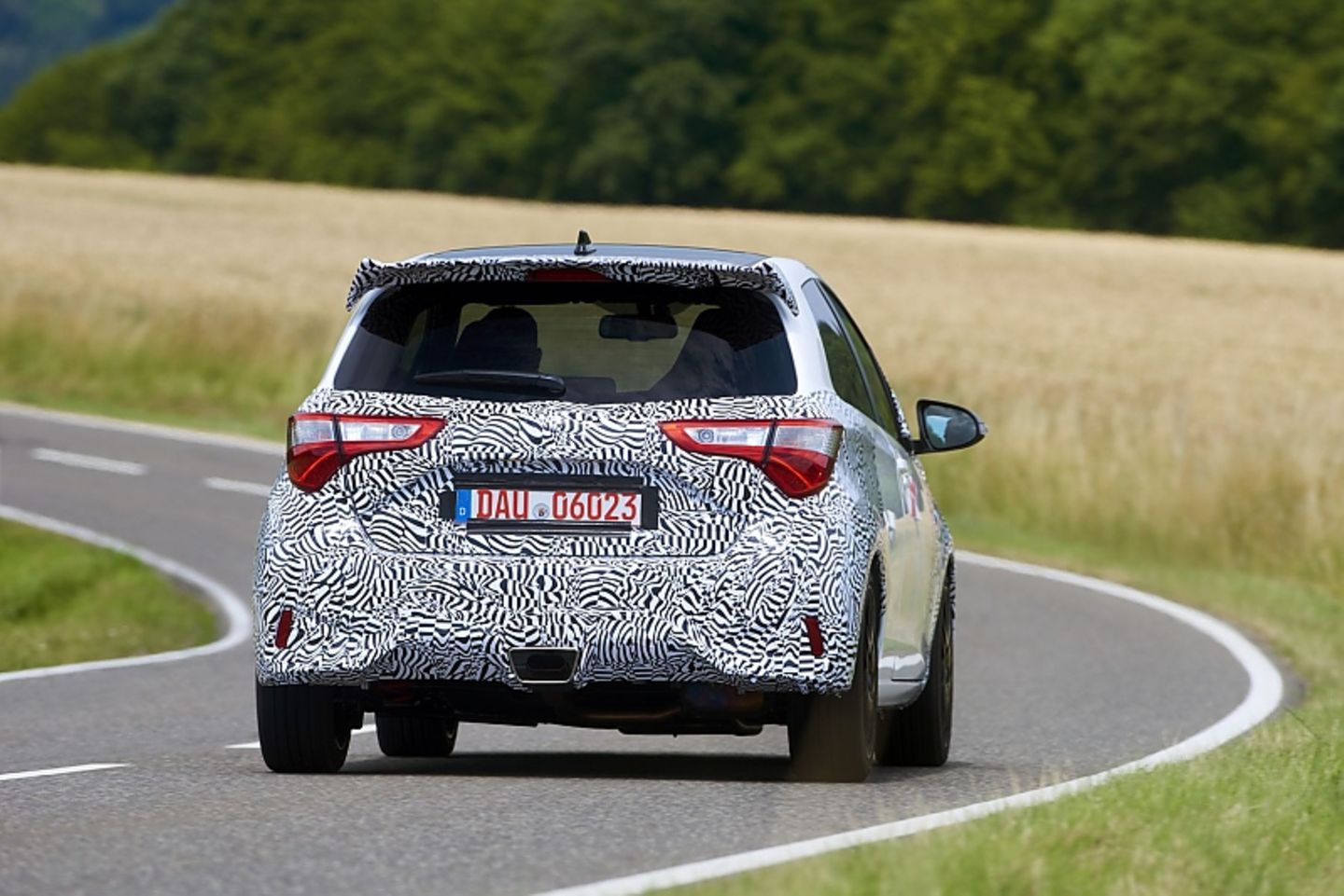 Der Toyota Yaris GRMN ist 1,70 Meter breit,...