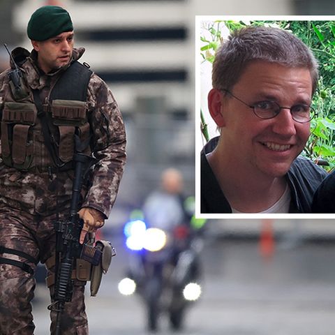 Türkische Polizisten (Symbolbild) nahmen Peter Steudtner vor rund zwei Wochen fest