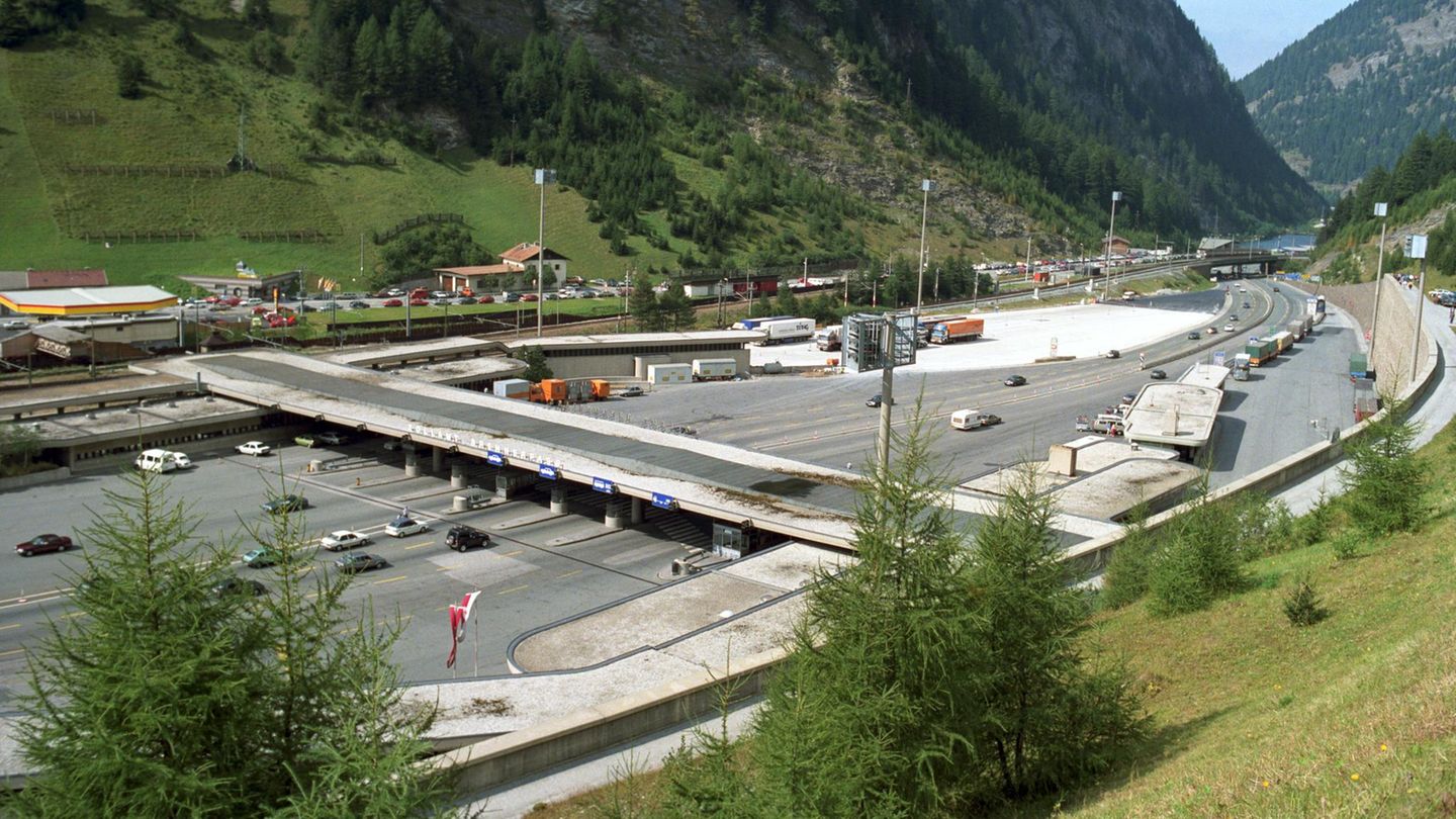 Die alte Zollstation am Brenner in Österreich