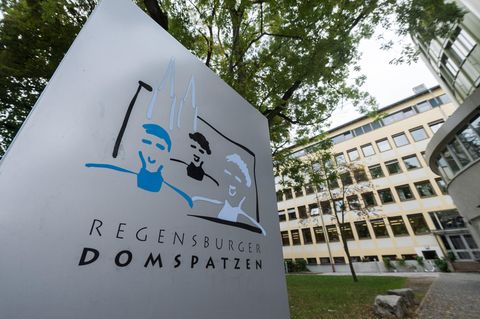Das Gymnasium der Domspatzen in Regensburg (Bayern)