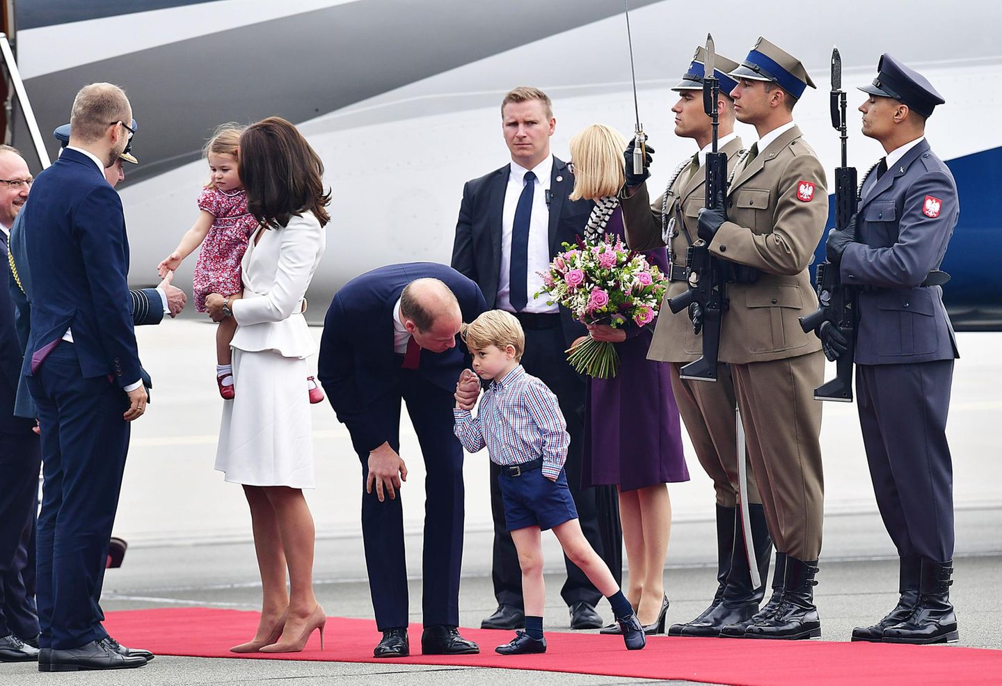 William und Kate in Polen