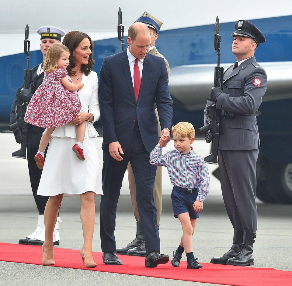 William und Kate in Polen William und Kate in Polen