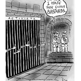 "Ich hasse diese cleveren Bastarde."