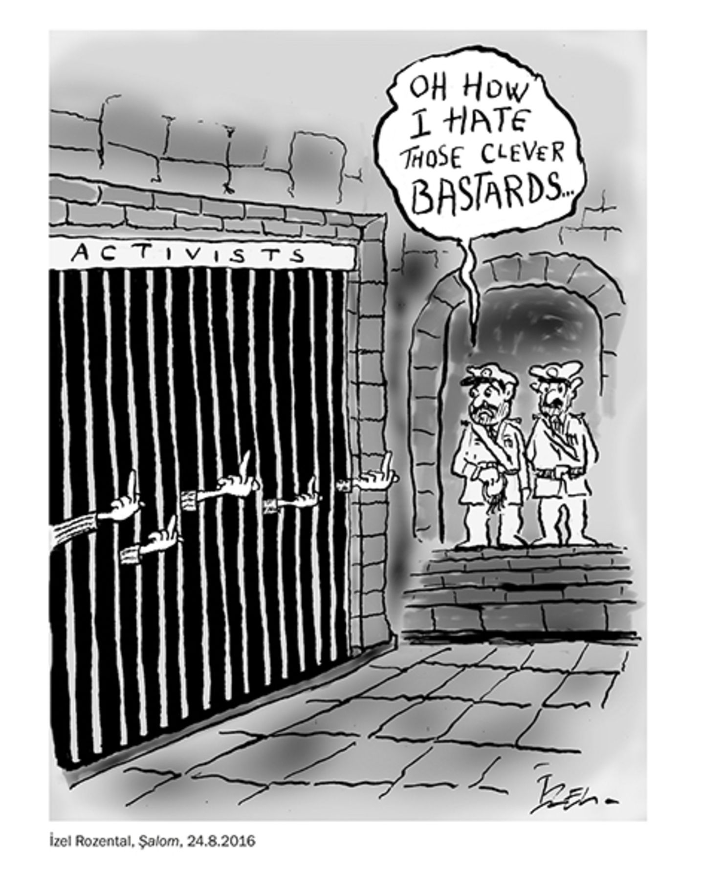 "Ich hasse diese cleveren Bastarde."