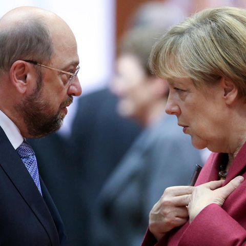 Martin Schulz ist derzeit chancenlos gegen Angela Merkel