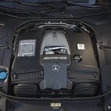 Das vier Liter große V8-Triebwerk.