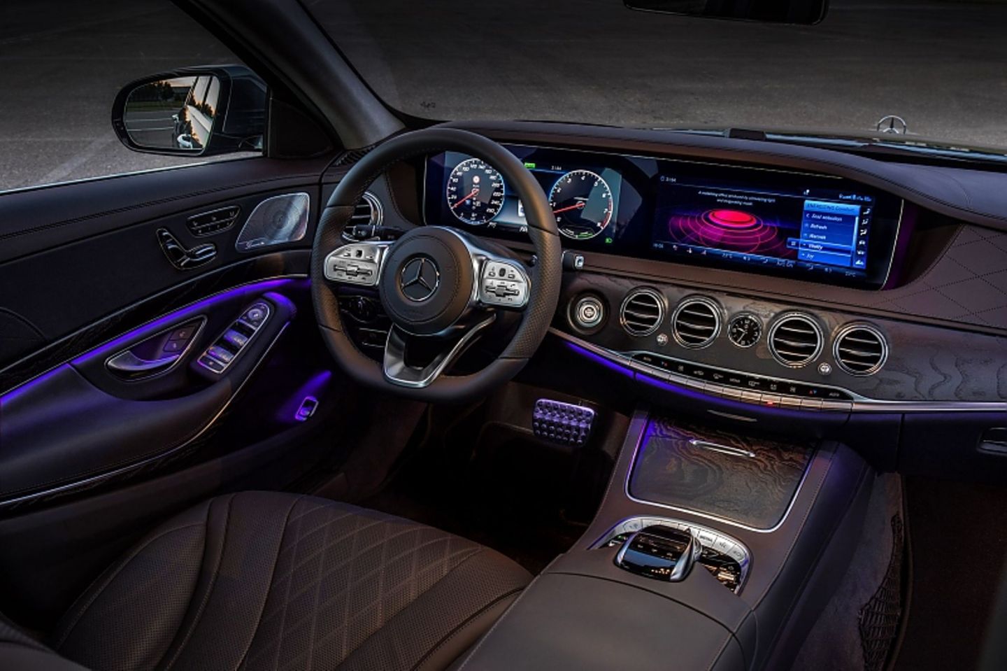 Das Cockpit des Mercedes-AMG S 63 4Matic.