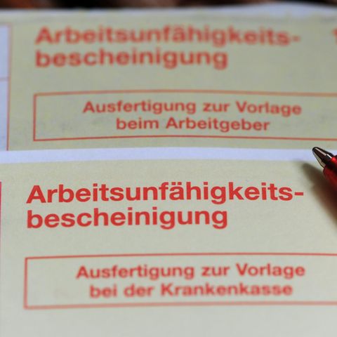 Arbeitsunfähigkeitsbescheinigung