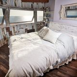 Romantische Schlafzimmer.