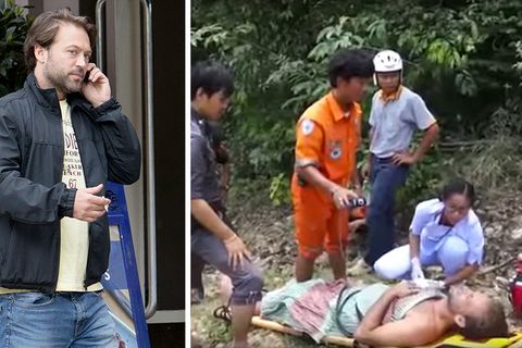 Selfie-Unfall?: Britischer Schauspieler liegt drei Tage mit Beinbruch im Dschungel