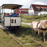 Museums-Pferdebahn auf Spiekeroog