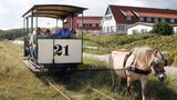 Museums-Pferdebahn auf Spiekeroog