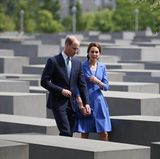 Auch eine Station in Berlin: das Holocaust-Mahnmal. William und Kate schritten es alleine ab. Zuvor trafen sie im dazugehörigen Museum auf den Holocaust-Überlebenden Leon Henry Schwarzbaum.