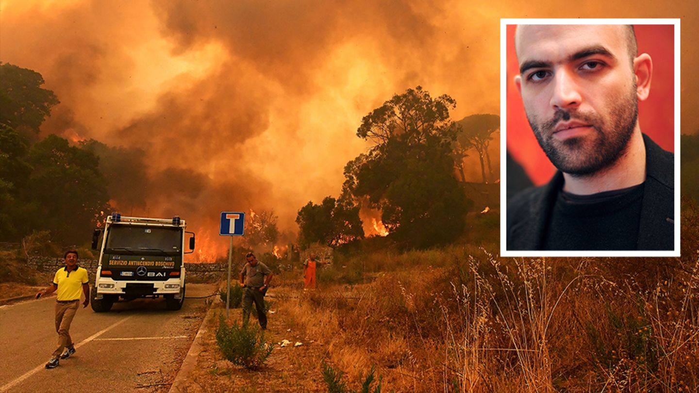 Hinter der Feuerbrunst von Italien steckt eiskaltes Kalkül, sagt Roberto Saviano.