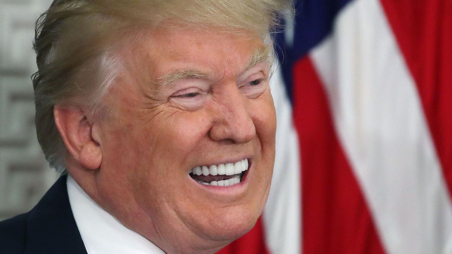 Donald Trump sechs Monate