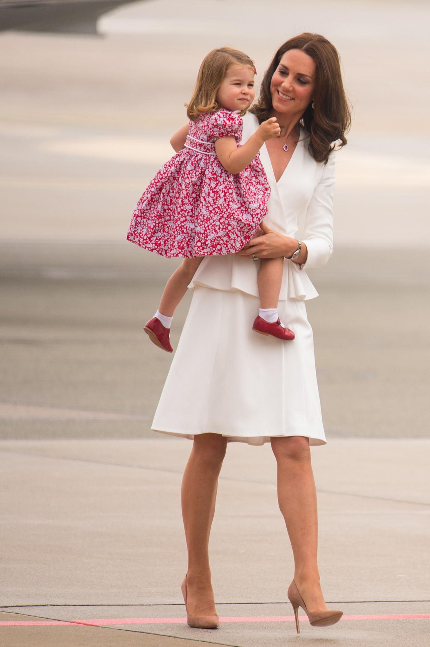Kate und Tochter Charlotte Kate und Tochter Charlotte