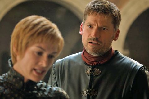 Jaime Lannister diskutiert mit seiner Schwester Cersei