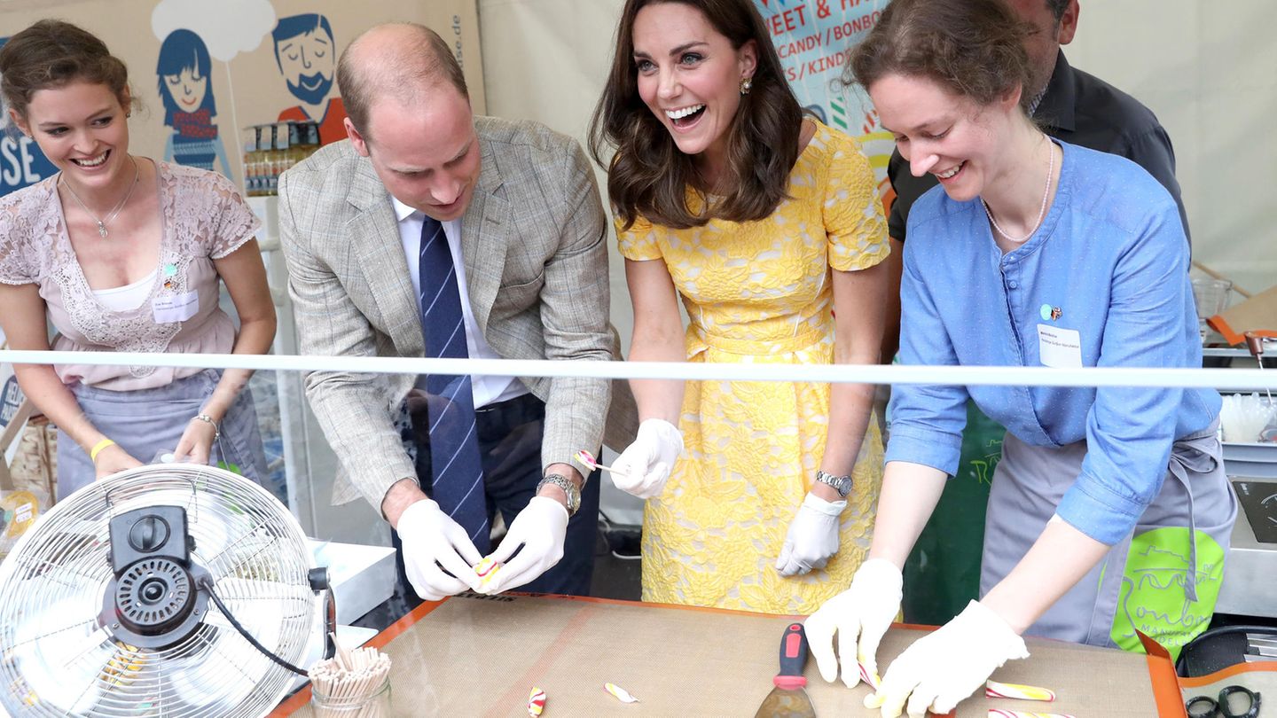 William und Kate in Heidelberg