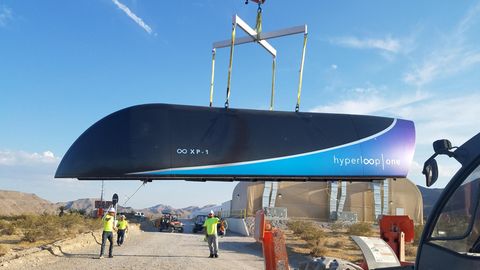Erster Prototyp von Elon Musks "Hyperloop"