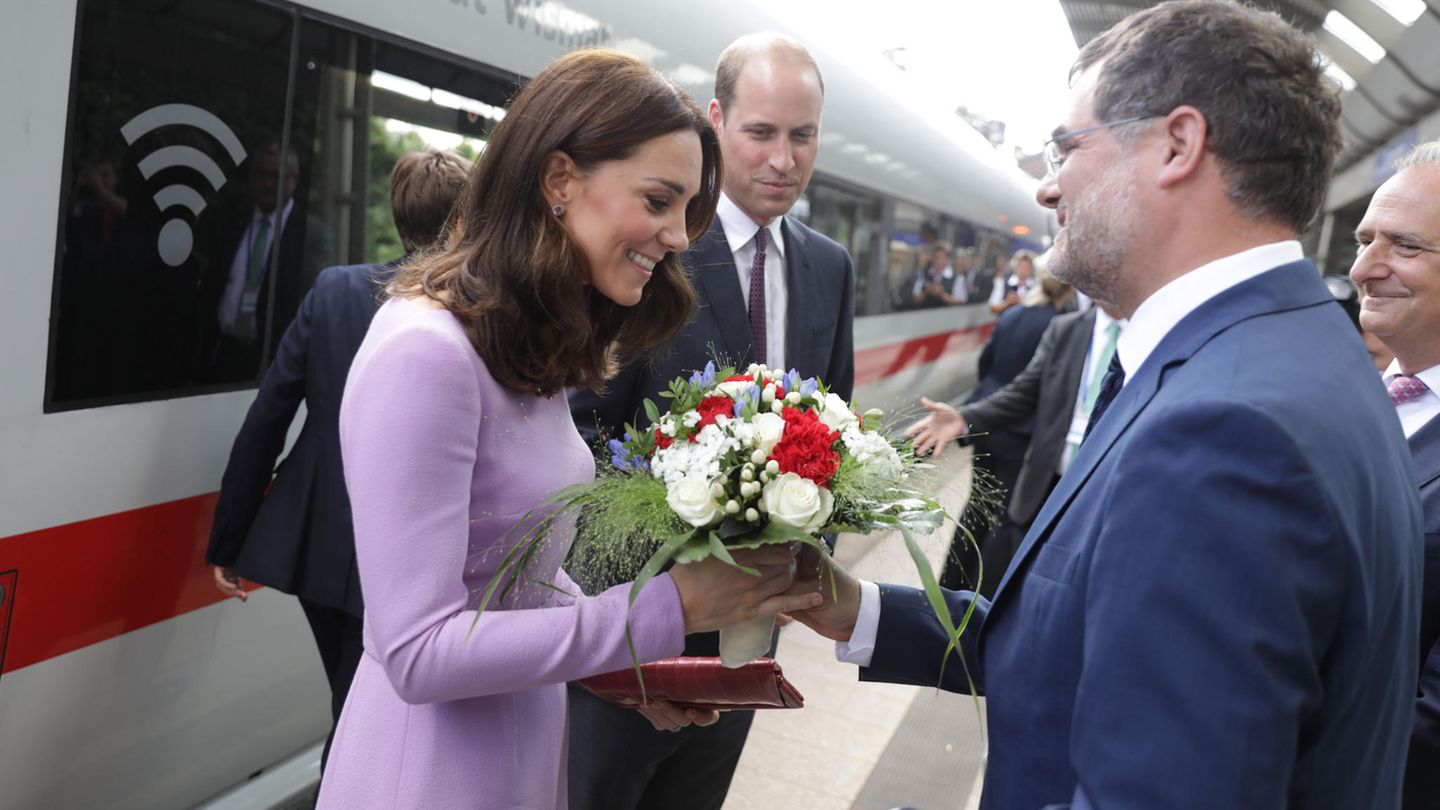 William und Kate in Hamburg