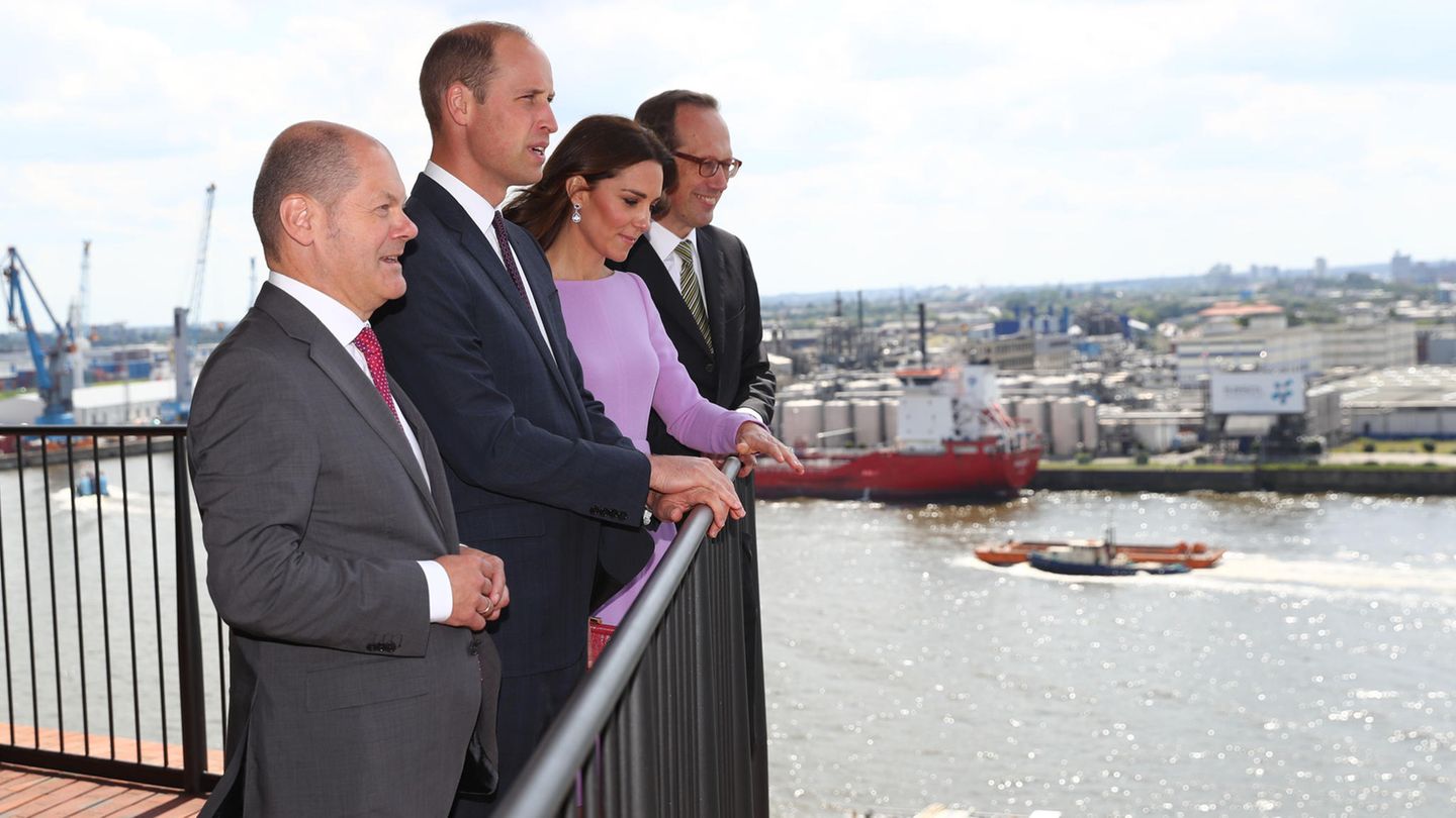 William und Kate in Hamburg