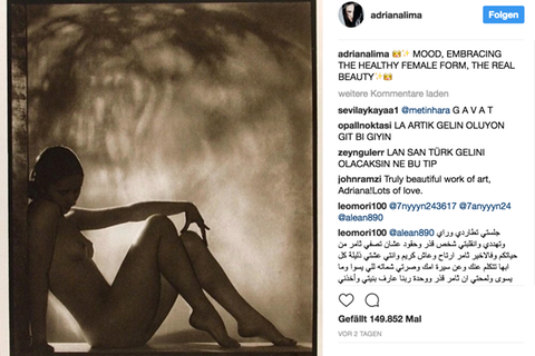 Adriana Lima nackt Instagram